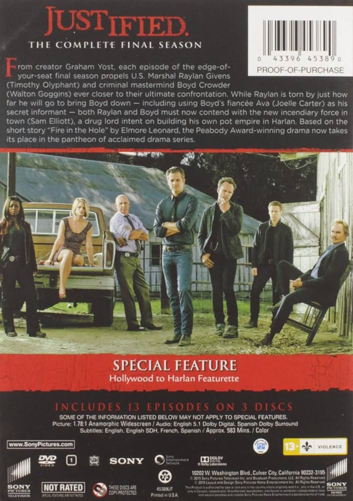 Amazon.com: Justified - Season 06 : Timothy Olyphant, Nick